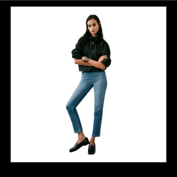SPANXshape™ EveryWearStraight Leg Jeans, Vintage Indigo Size L - Picture 1 of 7